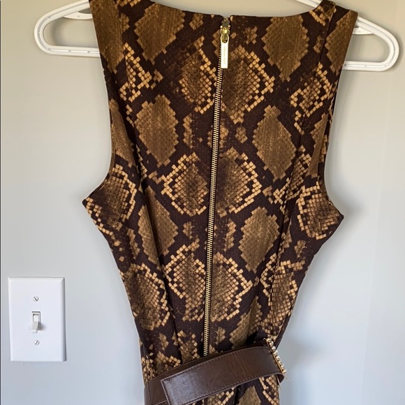 Michael Kors snakeskin print knee-length dress - Picture 4 of 4